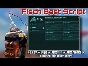 [🎣] KEYLESS New Fisch Script GUI / Script | DUPE + AUTO FISH + AUTOSELL and Much More *PASTEBIN*