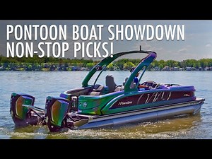 The Best Pontoon Boats in North America | Bennington, Manitou, Harris, Regency & More!