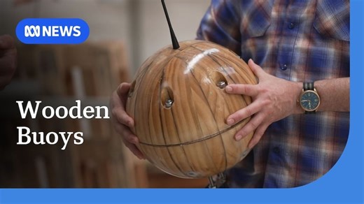 The wooden buoys helping reduce plastic waste in our oceans