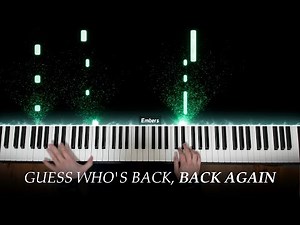 Eminem - Without Me (Piano Cover)
