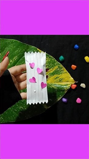 Chocolate gift packing ideas 💡 || Paper candy wrapping tutorial #artandcraft #papercraft #ytshorts