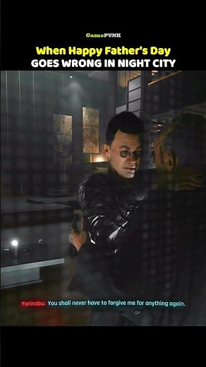 Happy Father's Day Goes Wrong in Night City #cyberpunk2077 #dark #cyberpunk