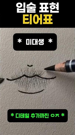 입술표현 티어표
