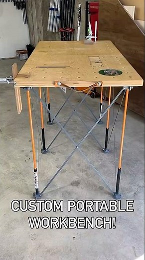 ULTIMATE PORTABLE WORKBENCH!