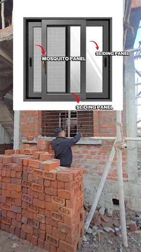 OriginX on Instagram: "4 Inch Wall vs 9 Inch Wall – Box Window Engineering Explained 🏗️ Most buildings fail not because of material, but because of wrong window detailing ❌ 🔹 In a 4 inch thick outer wall, a normal window may crack or fail 🔹 Solution? 2 inch extra BOX WINDOW 🔹 Supports 2 sliding panels + 1 mosquito panel 🔹 Ensures proper load transfer & safety 🔹 Improves architectural elevation & building durability ✔ 4 INCH WALL → BOX WINDOW DESIGN ✔ 9 INCH WALL → NORMAL WINDOW DESIGN Good