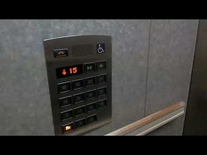 NHK広島放送センタービルの高層用エレベーターPart8（5号機更新前）