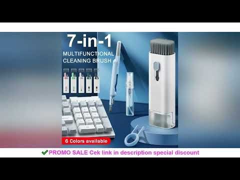 7 in 1 Computer Keyboard Cleaner Brush Kit Earphone Cleaning Pen For Headset Keyboard Cleaning Tools