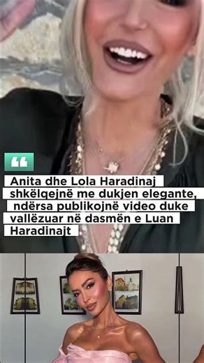 Anita dhe Lola Haradinaj shkëlqejnë me dukjen elegante, ndërsa publikojnë video duke vallëzuar