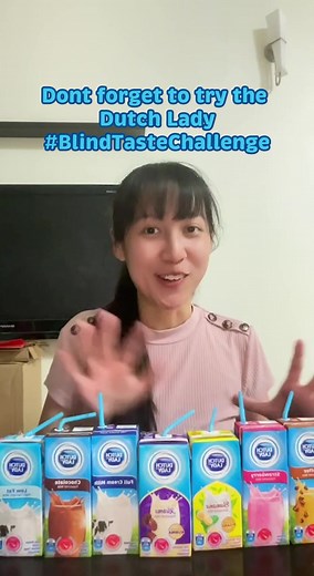 Blind Taste Challenge with Dutch Lady Flavoured Milk