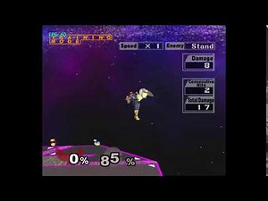 Captain Falcon nipple spike with home run bat sound effect
