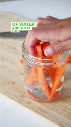 How to keep carrots fresh! #shorts