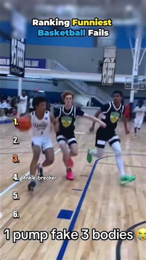 Ranking Funniest Basketball Fails
