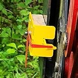 1 Pcs Truck Forklift Fork Level Indicator Level Fork Oil Lift Attachment Steel Truck 9-1/4'' x 2-5/8'' x 5-1/16'' Red Yellow