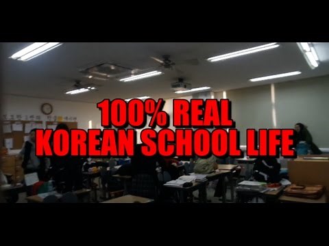 Daily life of a Korean high school student