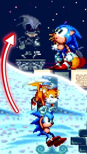 A Sonic.EXE-Style Level in Sonic Mania?! 😮 Hill.GYM (Mania Plus) 😮 Sonic Mania Plus Mods Shorts