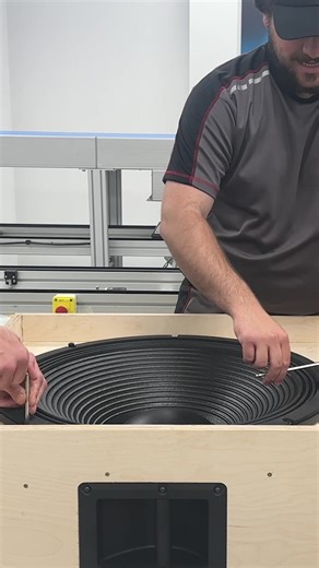 Watch us build a 24" bass reflex cabinet for the Celestion TSQ2460, the 24-inch low frequency driver from our UK-made Ten Squared pro audio series. 🔗 Watch the full build video here: https://bit.ly/3X72AHu #Celestion #CelestionProAudio #Subwoofer #CabinetBuild | Celestion Speakers