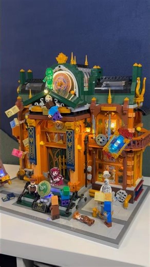 Lumibricks Steampunk Library! 🚢📚⚙️ #lumibricks #steampunk #lumibrickssteampunk #lego #review #afol