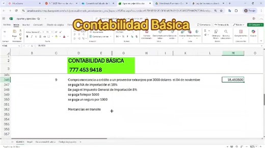 Clases de Contabilidad Básica