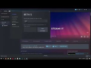 enable steam vr beta