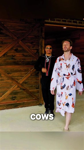 Mojo Brookzz Runs For His Life At Matt Mathews' Farm #funny #mojobrookzz #comedy #mattmathews #farmchores