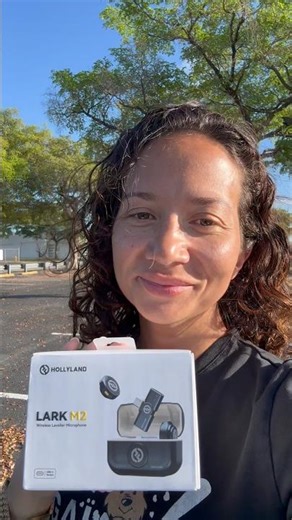 Wireless Microphone with noise cancelling review #review #wirelessmicrophone #hollylandtech