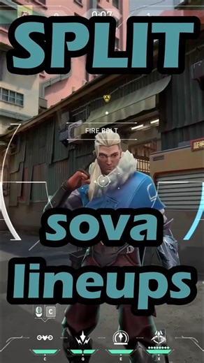 BEST SOVA LINEUPS FOR SPLIT #valorant #valorantclips #gaming
