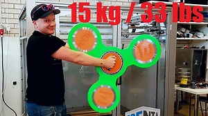 The World's Largest 3D Printed Fidget Spinner