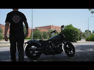 Harley-Davidson Street Bob Auspuff Sound MILLER