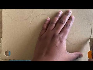 Easy DIY fraction board with cardboard #diy #crafts #cardboard oard