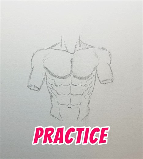 Tips on How to Draw Abs #drawing #art #howtodraw