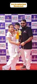 🏃🏻💨 Dora, the explorer (race) - Eurokids Sports day #race #running #dora #sportsday #funtime #reels