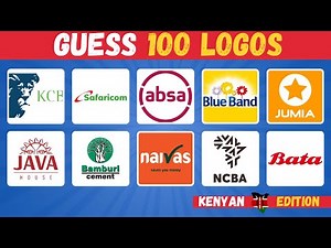 Guess The Logo in 5 seconds | 100 Famous Kenyan logos and Brands