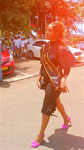 Stepping into the building Legacy TV EMPOWERMENT AWARDS "Creating a legacy of Patriotism and Progress towards a prosperous vision 2030". Miss Heritage Zimbabwe Mudiwa Hood @highlight Zbc Stream Zanu Pf Mash-Central Tatenda Mavetera Taurai Kawara Harare International Convention Centre - HICC | Shamiso Nduru