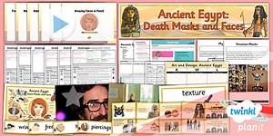 Art: Ancient Egypt UKS2 Unit Pack