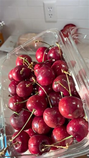 Cherry Curd Macaron Filling! 🍒 #baking #cozybaking #cherry #macarons