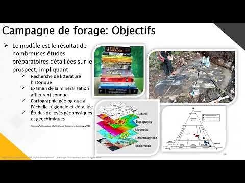 Géologie & secteur minier webinaire (7/12) - Principales étapes du forage dans le cycle minier