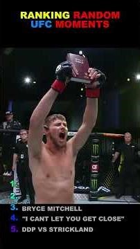 Ranking Random UFC Moments!