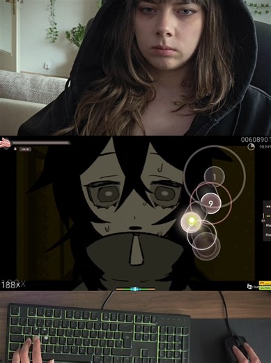 i love this mv #osu #osugame #rhythmgame #backrooms #gamergirl