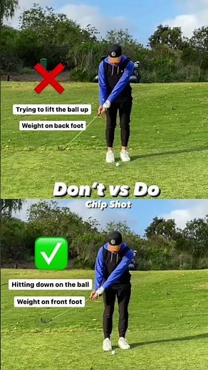 How To Chip With a PITCHING WEDGE #shorts #golf #SGK