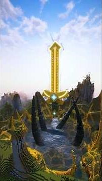 Minecraft | Midas Sword | Build Timelapse | #minecraft #minecraftbuilding