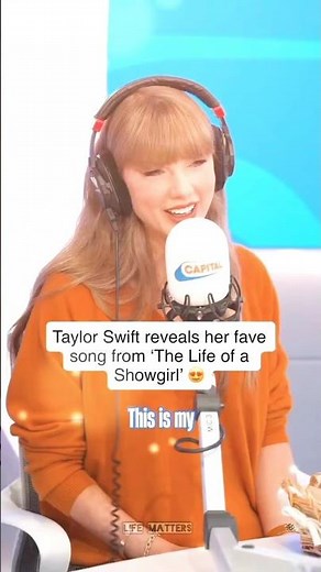 Here's How Taylor Swift REVEALS Her Favourite SONG From TLOAS ❤️‍🔥 It's Mine Aswell 🤭#taylorswift
