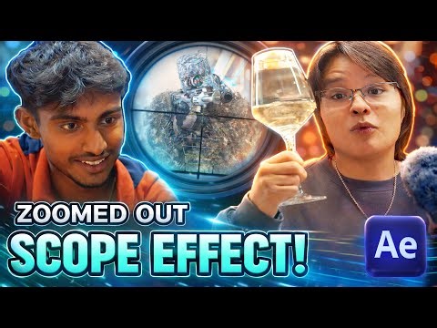How To Create ZOOMED OUT Scope in After Effects ft. OES Sync [Tutorial]