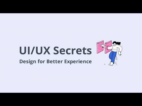UI/UX Design | The Secret Behind Beautiful & User-Friendly Apps
