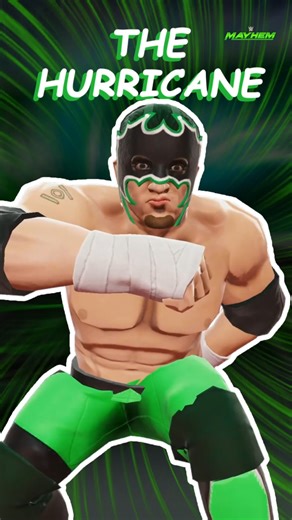 Stand back, the Hurricane’s here! Get ready for high-flying action and superhero moves in WWE Mayhem! This 6-Star Highflyer is bringing power, resilience, and excitement to your roster. With dramatic entrances and the strength to conquer any challenge, The Hurricane is ready to make waves! Abilities you'll love: - Tornado Dot: Leave opponents vulnerable for a devastating follow-up. - HURRICANERGY: Power up after a reversal, keeping the pressure on! - Superhero Move: Boosts aerial moves for total