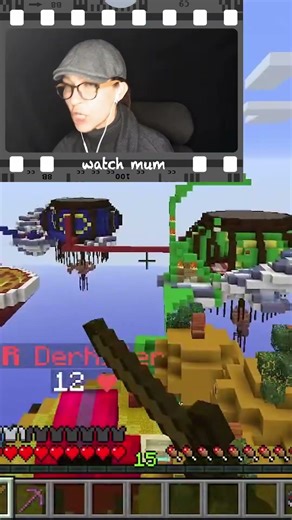 Sie hört auf! Hypixel Bed Wars mit meiner Mum Short 202