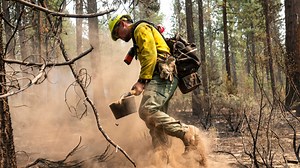 See what firefighters are facing on front lines of Bootleg Fire