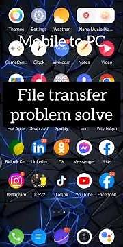 File transfer option not showing in android | #Shorts #file_transfer_problem