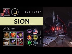 Sion Carry vs Tristana - NA Master Patch 25.23