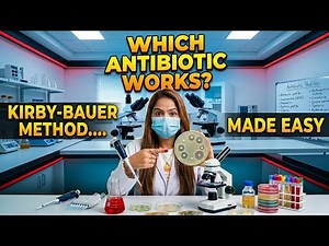 Kirby Bauer Method Explained | Antibiotic Sensitivity Test (AST) Full Guide | Easy Way