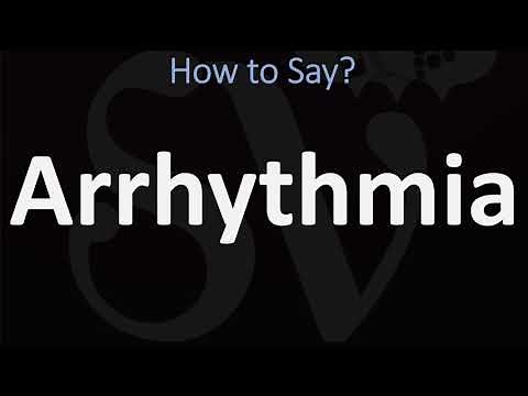 How to Pronounce Arrhythmia? (CORRECTLY)